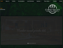 Tablet Screenshot of coriovalleynudistclub.com